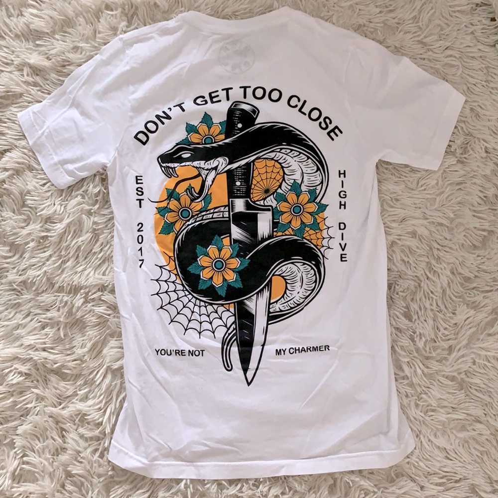 “Don’t Get Too Close You’re Not My Charmer” Tee